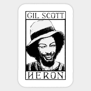 Gil Scott Heron Sticker
